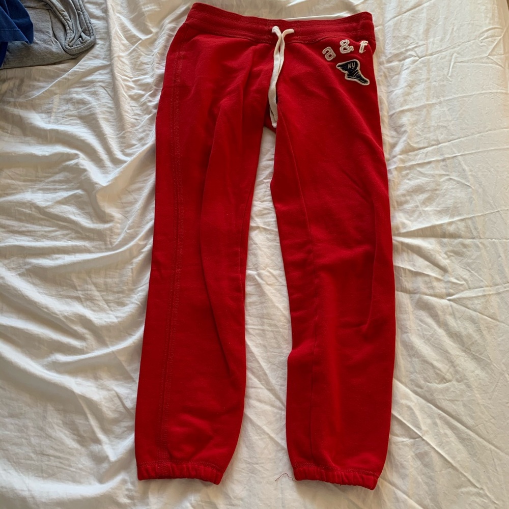 Abercrombie Kids Red Sweatpants